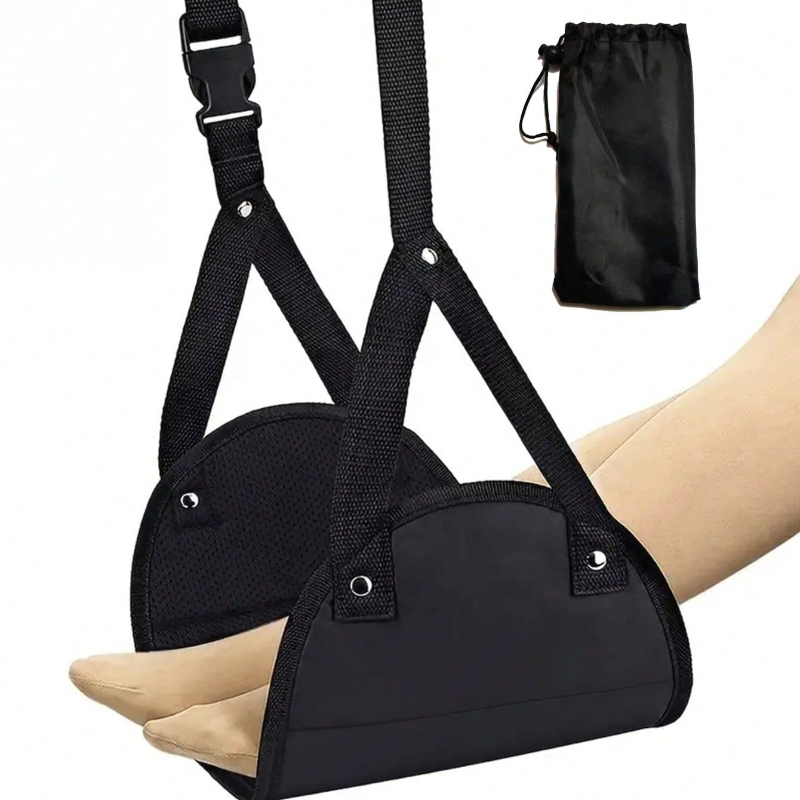 Travel Accessories For Train - Hamaca con reposapiés ajustable portátil para