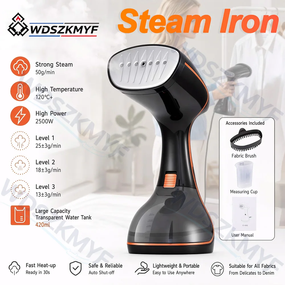 Portable Steamer Clothes - Plancha de vapor portátil para ropa,