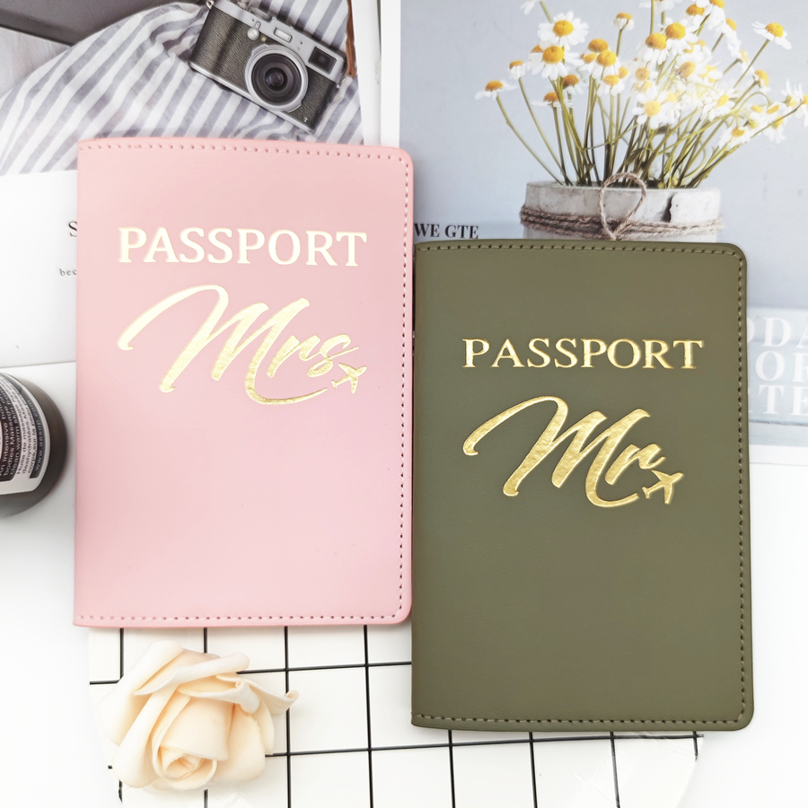 Travel Accessories Gear - Juego de 2 Fundas para Pasaporte
