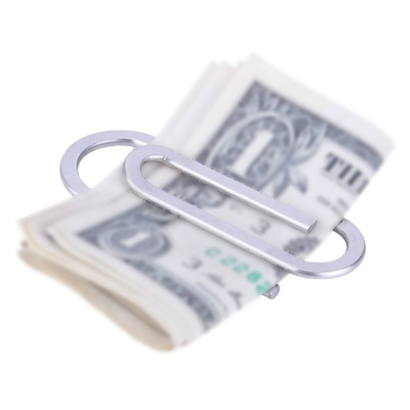 Travel Wallet Slim - Clip para Billetes de Acero Inoxidable,