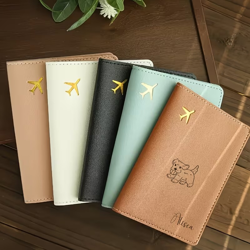 Travel Accessories Designer - Funda de pasaporte personalizada con un