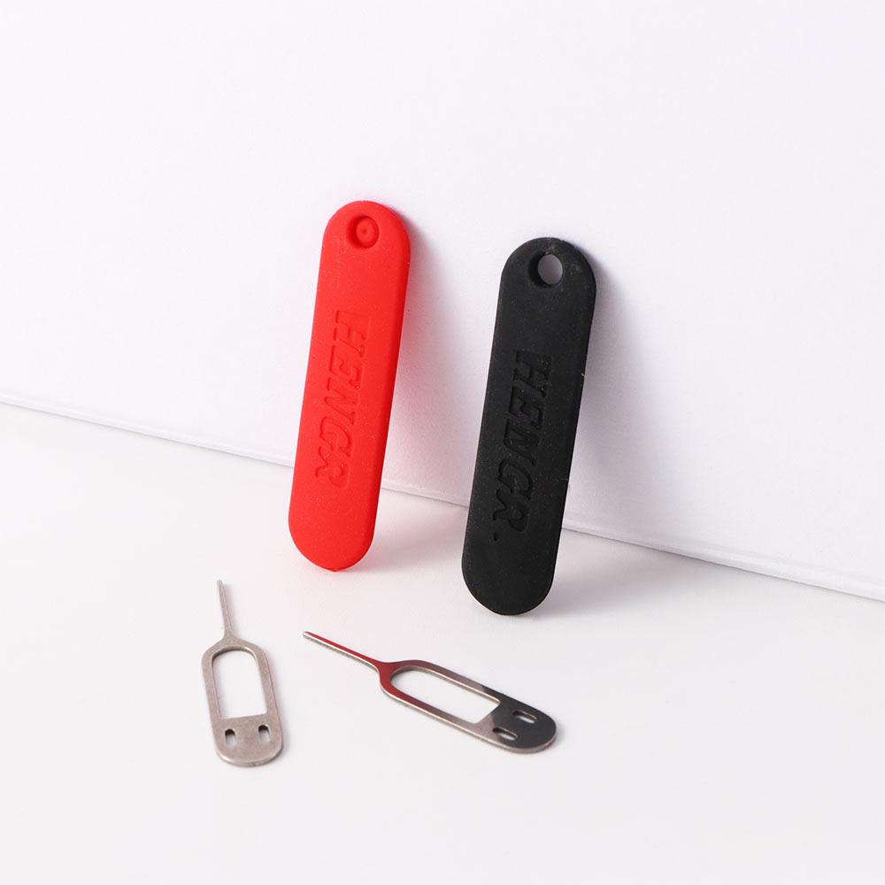 Sim Card Holder Case - Herramienta Metálica Antipérdida para Extraer Tarjetas