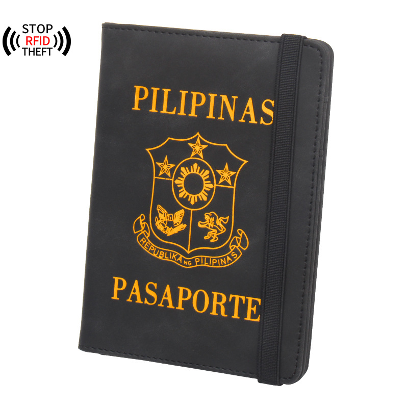 Sim Card Holder Case - Funda de cuero Pu para pasaporte,