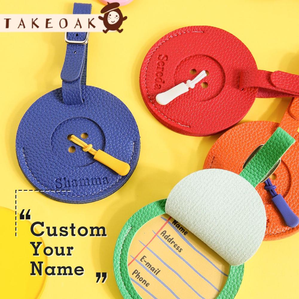 Travel Accessories Designer - Etiqueta de Equipaje Personalizada con Nombre