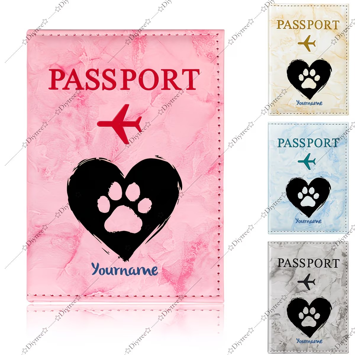 Travel Accessories Designer - Funda personalizada para pasaporte de mascotas