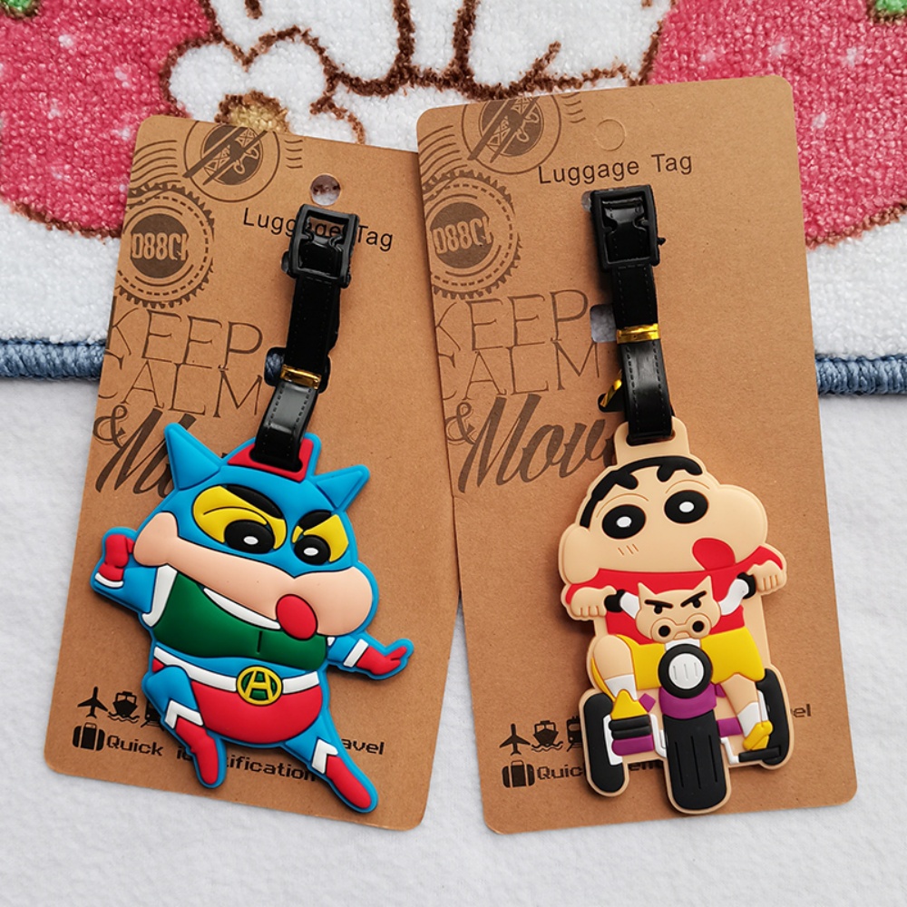 Travel Accessories Japan - Etiqueta de equipaje de Crayon Shin-chan,