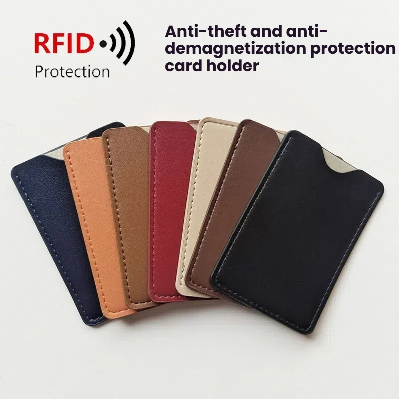 Travel Wallet Slim - Cartera de Cuero PU para Hombre