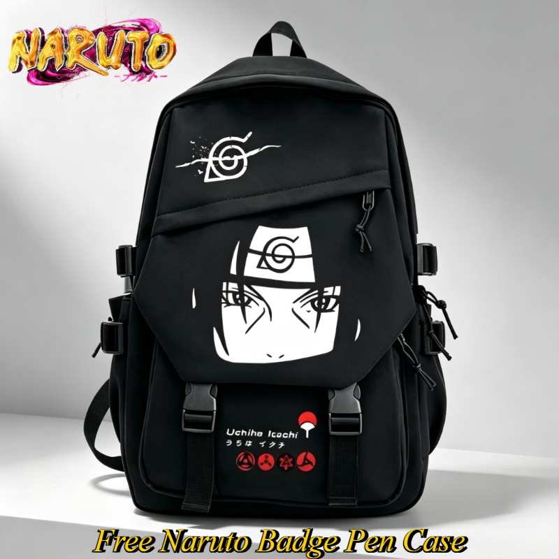 Travel Accessories Japan - Mochila de Dibujos Animados de NARUTO,