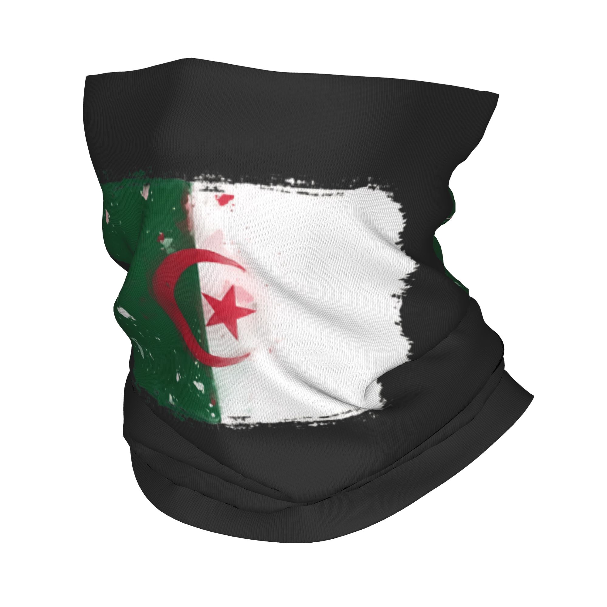 Travel Accessories Neck - Bandera de Argelia Bandana Retro ciclismo