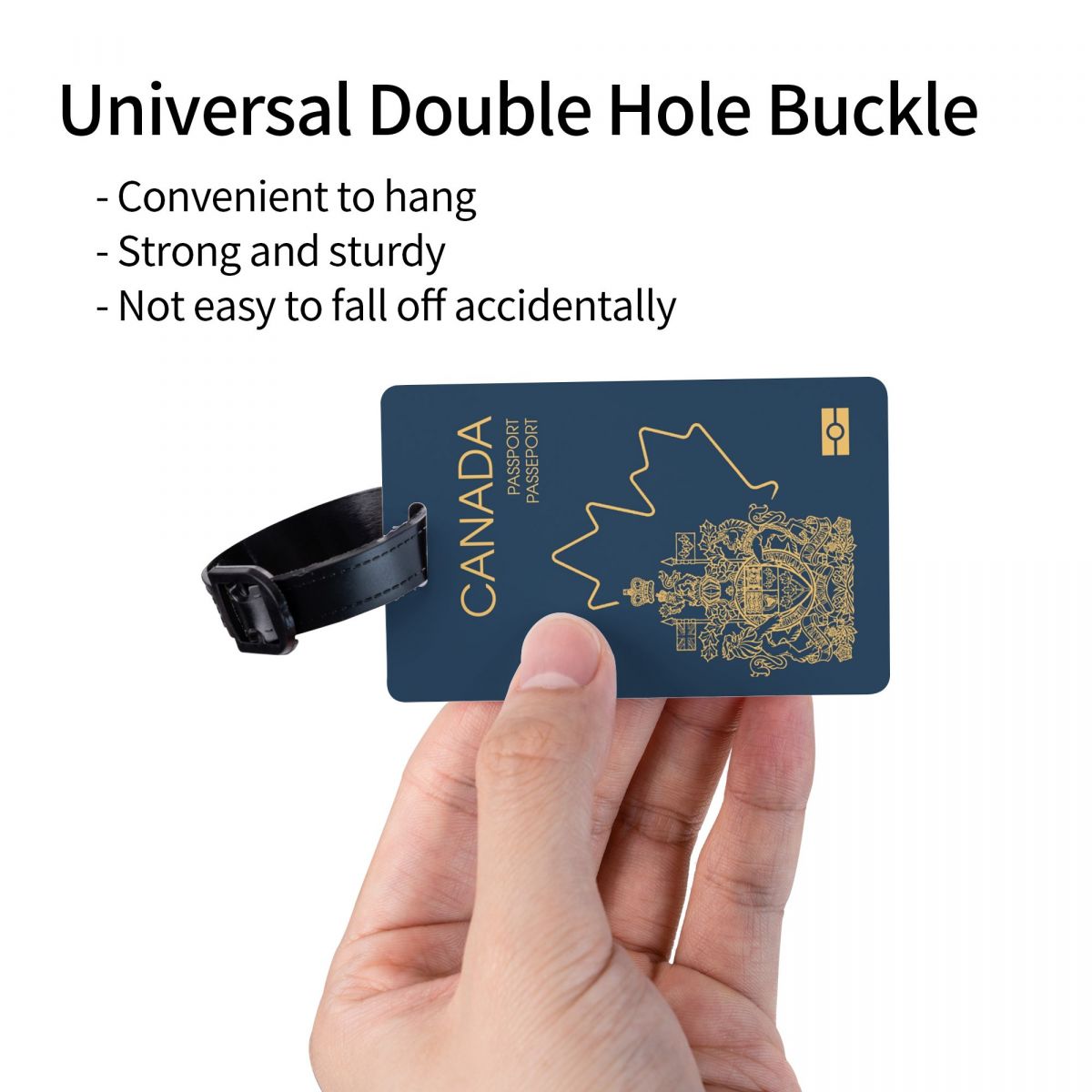 Etiqueta de equipaje para pasa - Travel Accessories Canada reseña y precio