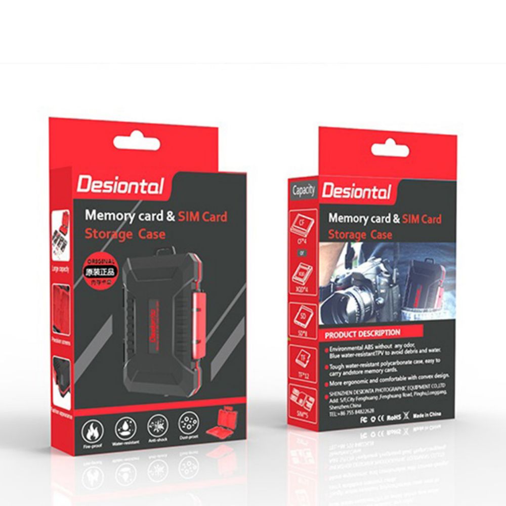Caja para Tarjetas SD, Estuche - Sim Card Holder Case reseña y precio