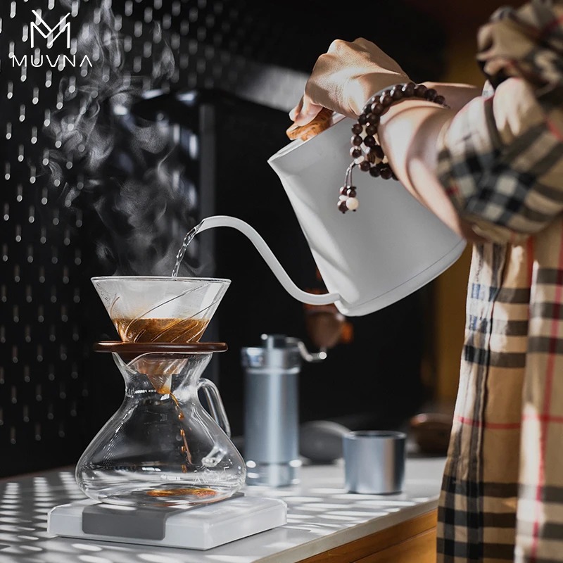 MUVNA Cafetera Portátil de 13  - Travel Accessories Gift Set reseña y precio