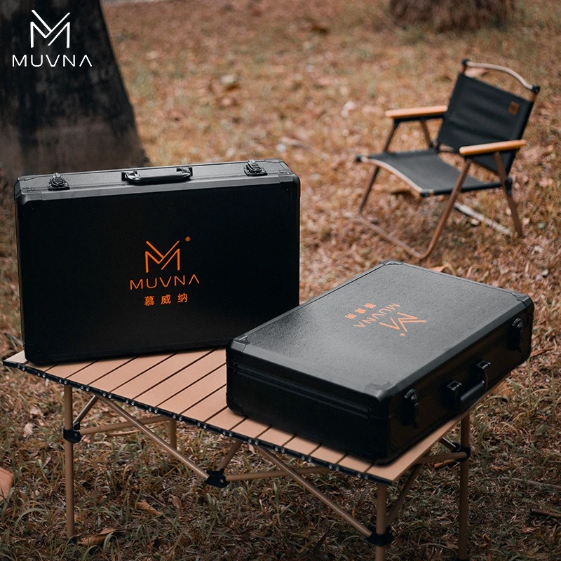 MUVNA Cafetera Portátil de 13  - Travel Accessories Gift Set reseña y precio