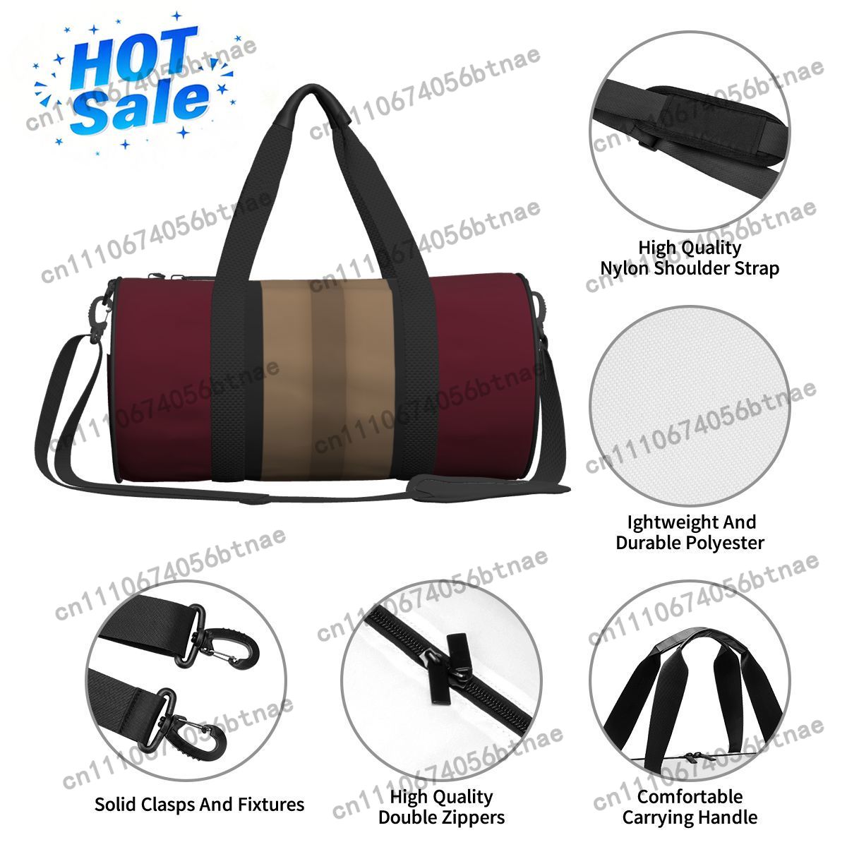 Bolsa de gimnasio Sennins Scro - Travel Accessories Designer reseña y precio