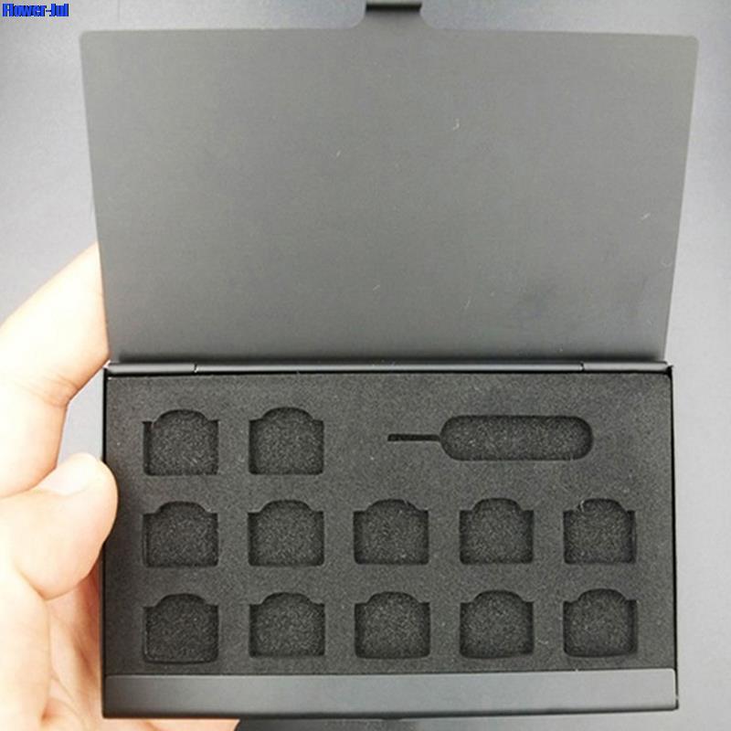 12 ranuras-NANO + 1 ranura-Pin - Sim Card Holder Case reseña y precio