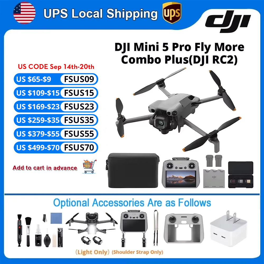 Drones DJI con cámara |   Mini - Travel Vlog Accessories reseña y precio