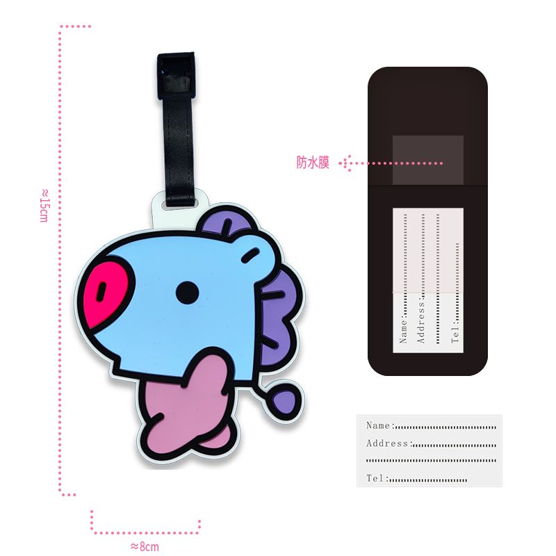 Llavero de dibujos animados BT - Travel Accessories Gear reseña y precio