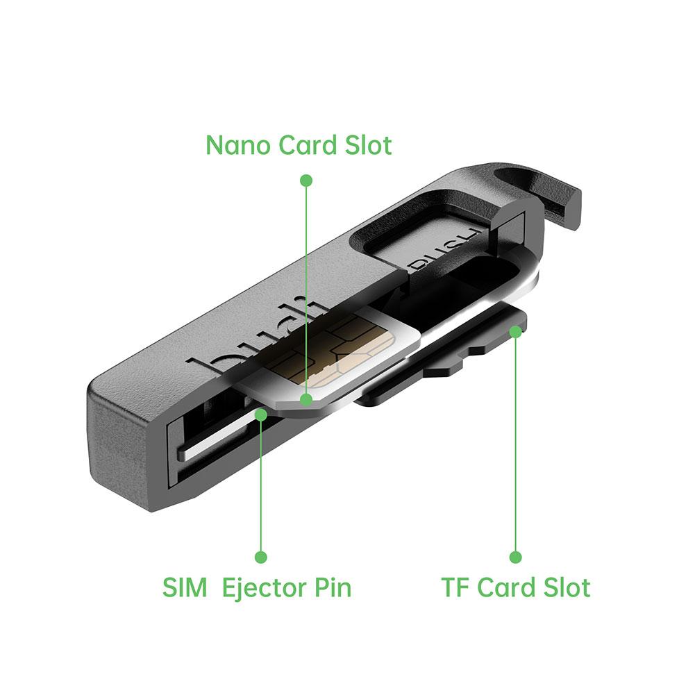 BUDI-caja de almacenamiento de - Sim Card Holder Case reseña y precio