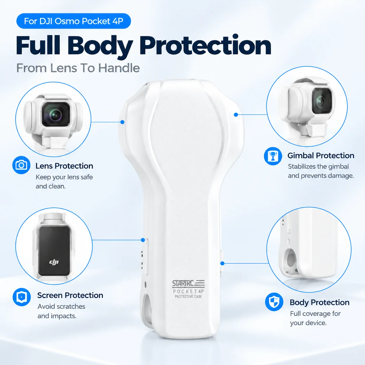 Funda protectora de cuerpo com - Travel Vlog Accessories reseña y precio
