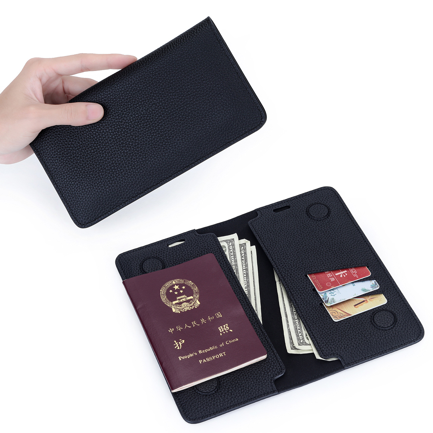 Cartera Delgada y Minimalista  - Travel Wallet Slim reseña y precio