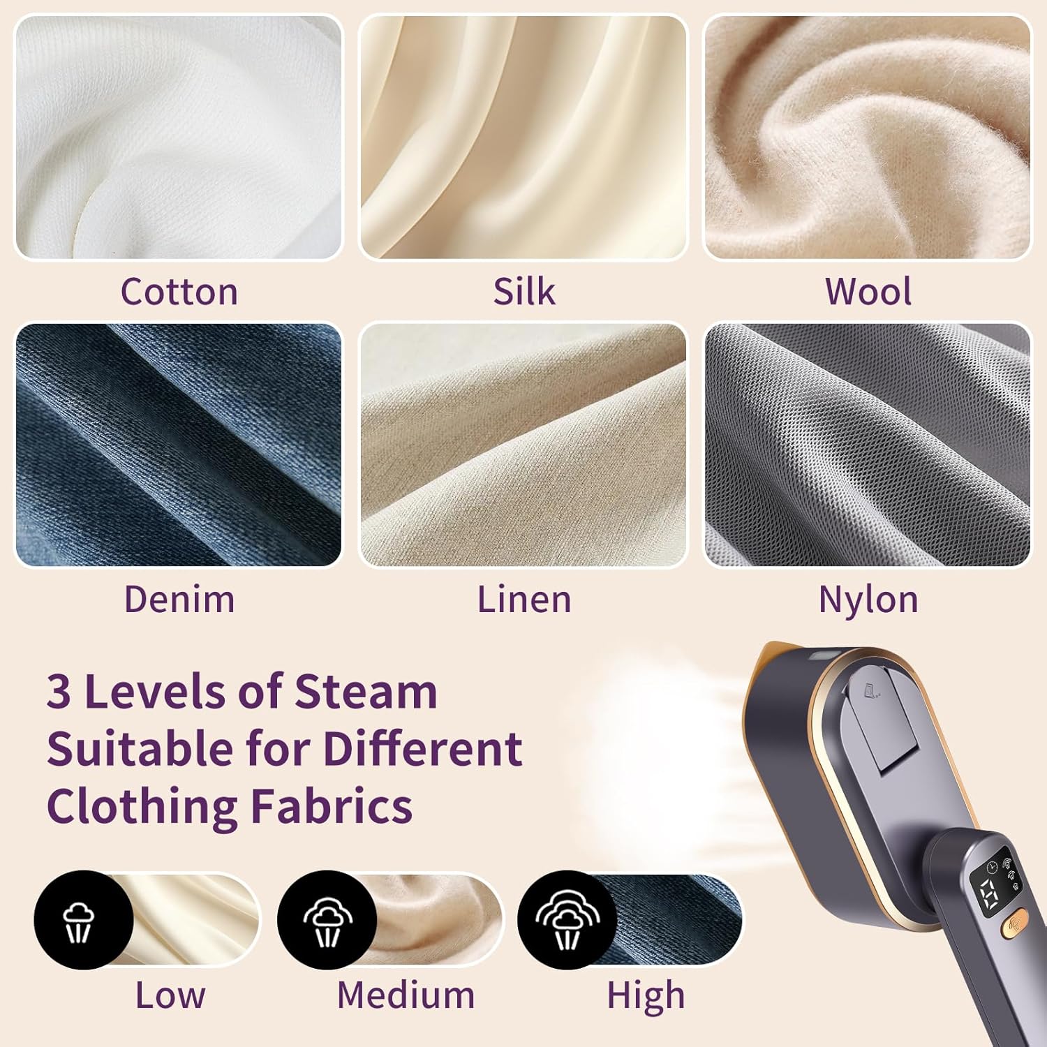Plancha de vapor portátil para - Portable Steamer Clothes reseña y precio