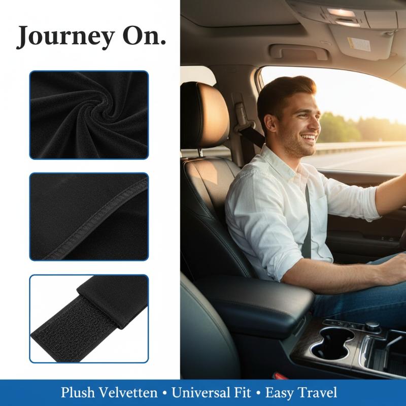 1/2 piezas de fundas suaves pa - Travel Accessories Car reseña y precio