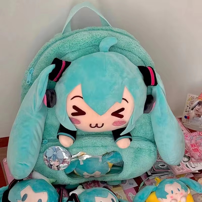 Mochila de Felpa Suave con Bor - Travel Accessories Japan reseña y precio
