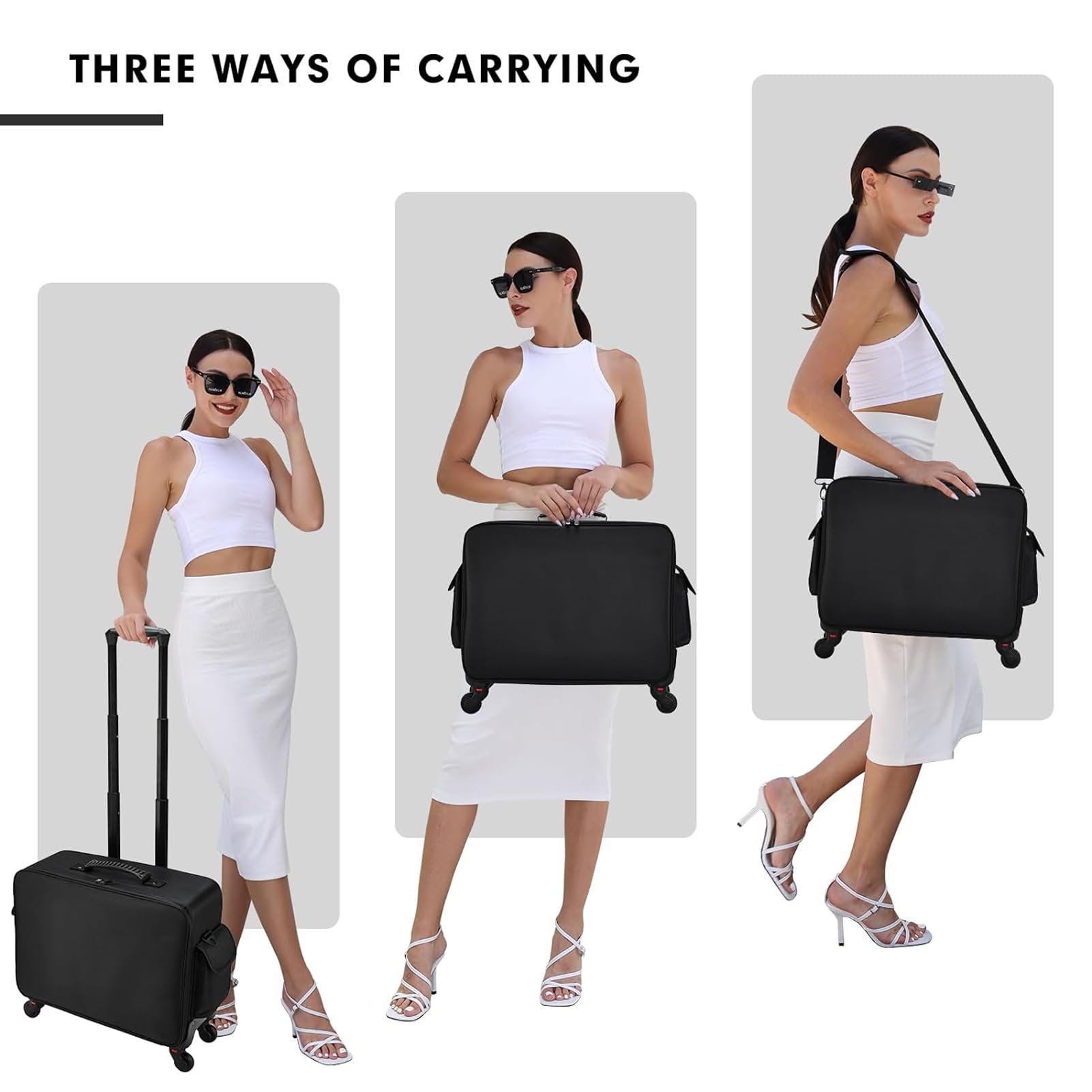 Estuche de maquillaje enrollab - Travel Accessories For Train reseña y precio