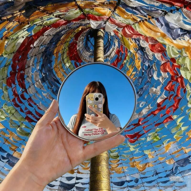 Espejo de Mano para Selfies, E - Travel Accessories Store reseña y precio