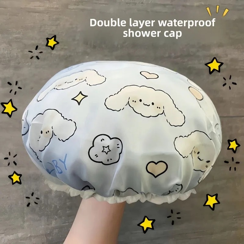 Gorro de ducha impermeable de  - Travel Accessories Japan reseña y precio