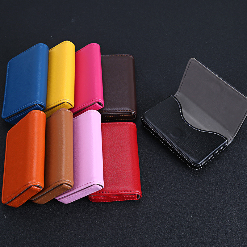 Tarjetero de cuero PU con hebi - Travel Wallet Slim reseña y precio