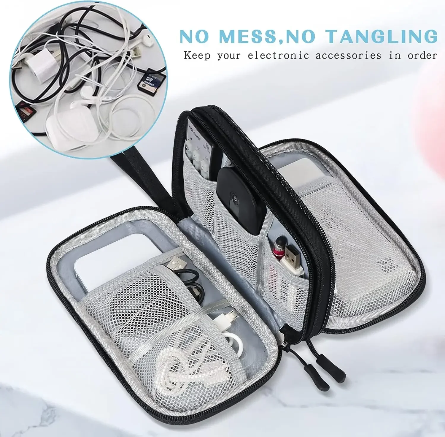 Bolsa de Viaje para Cables, Es - Travel Accessories Store reseña y precio