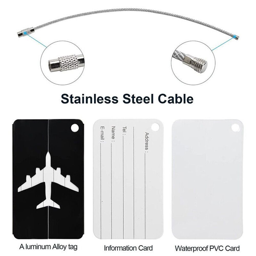 Etiquetas de equipaje de viaje - Travel Accessories Gear reseña y precio