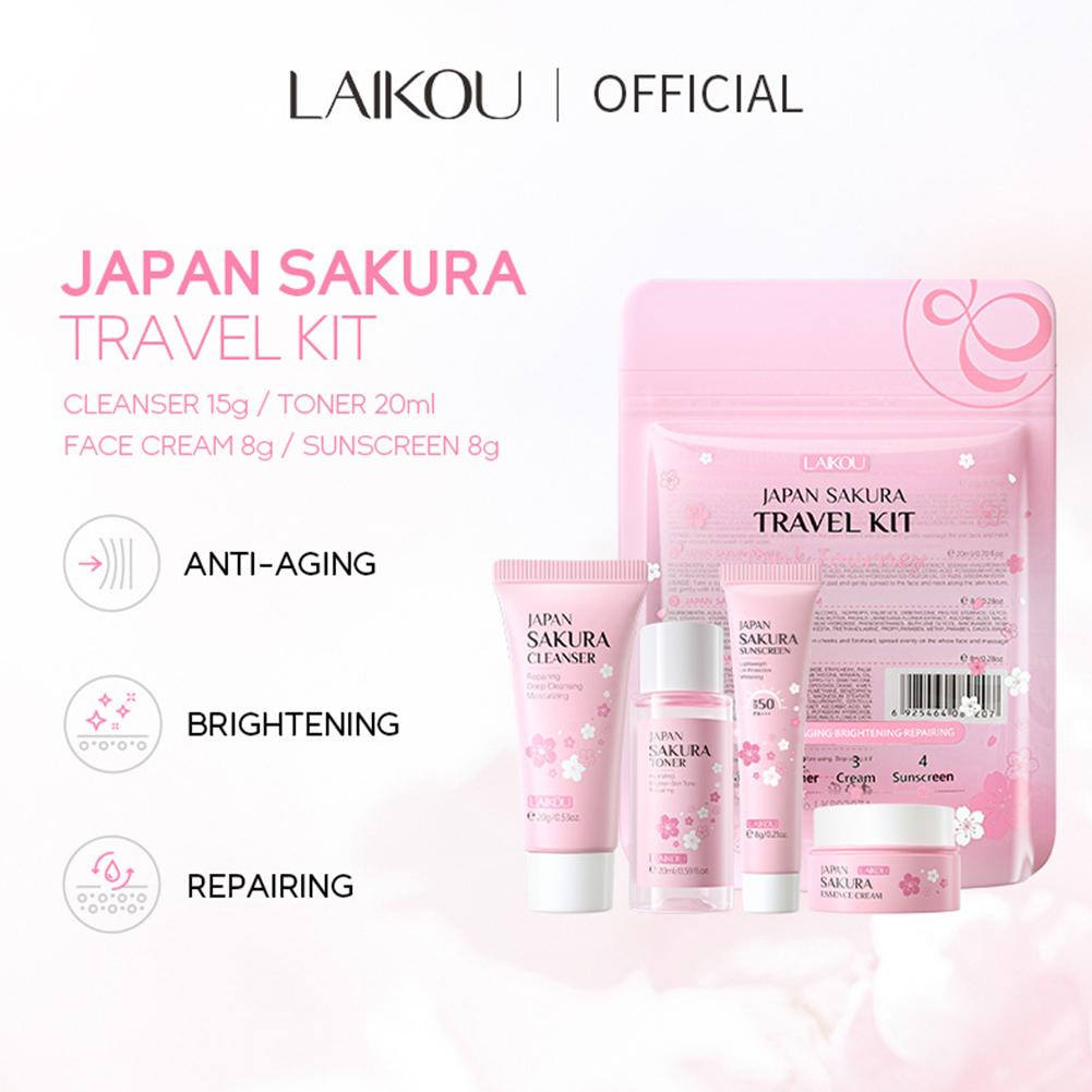 Sakura-Juego de cuidado de la  - Travel Accessories Japan reseña y precio