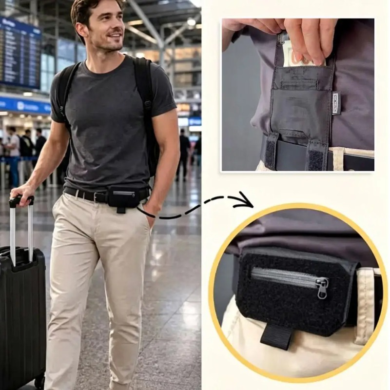 Cartera de Cintura Portátil, R - Travel Wallet Slim reseña y precio