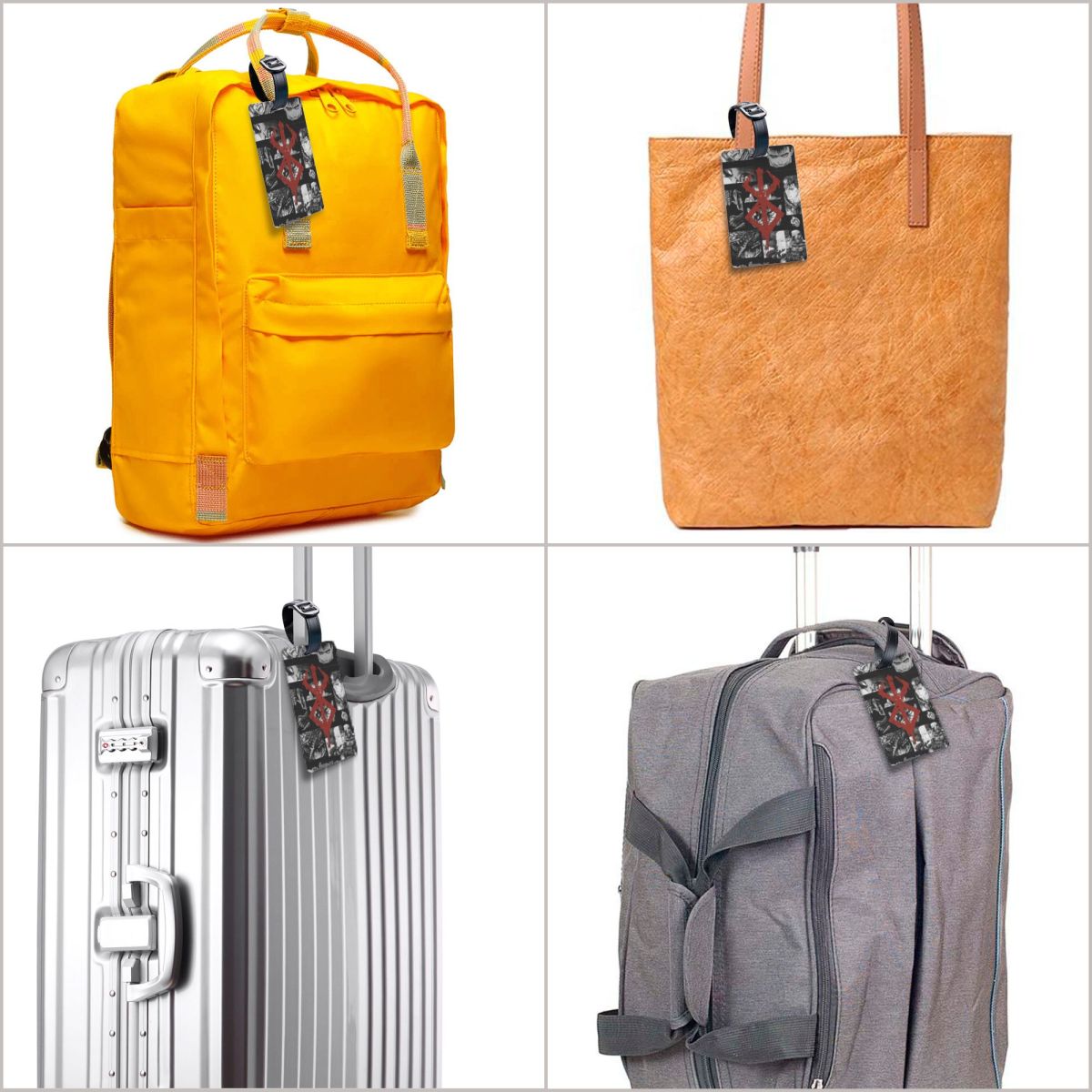 Etiquetas de equipaje de Guts, - Travel Accessories Japan reseña y precio